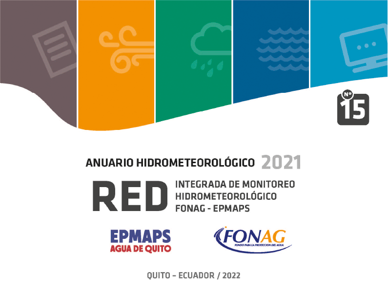 Portada anuario hidroclimático 2021
