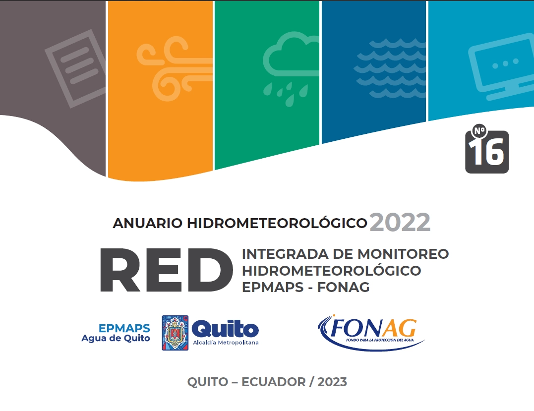 Portada anuario hidroclimático 2022