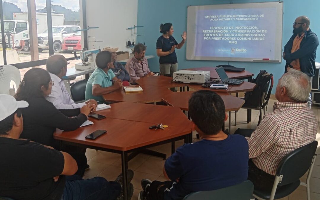 Acciones, resultados y desafíos del trabajo con juntas de agua Noroccidente